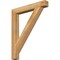 Ekena Millwork Traditional Block Rough Sawn Bracket, Western Red Cedar, 4"W x 32"D x 38"H BKT04X32X38TRA05RWR - alternate 1